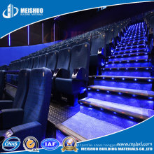 Safety Aluminum Anti Slip LED Stair Nosing for Cinema Industry